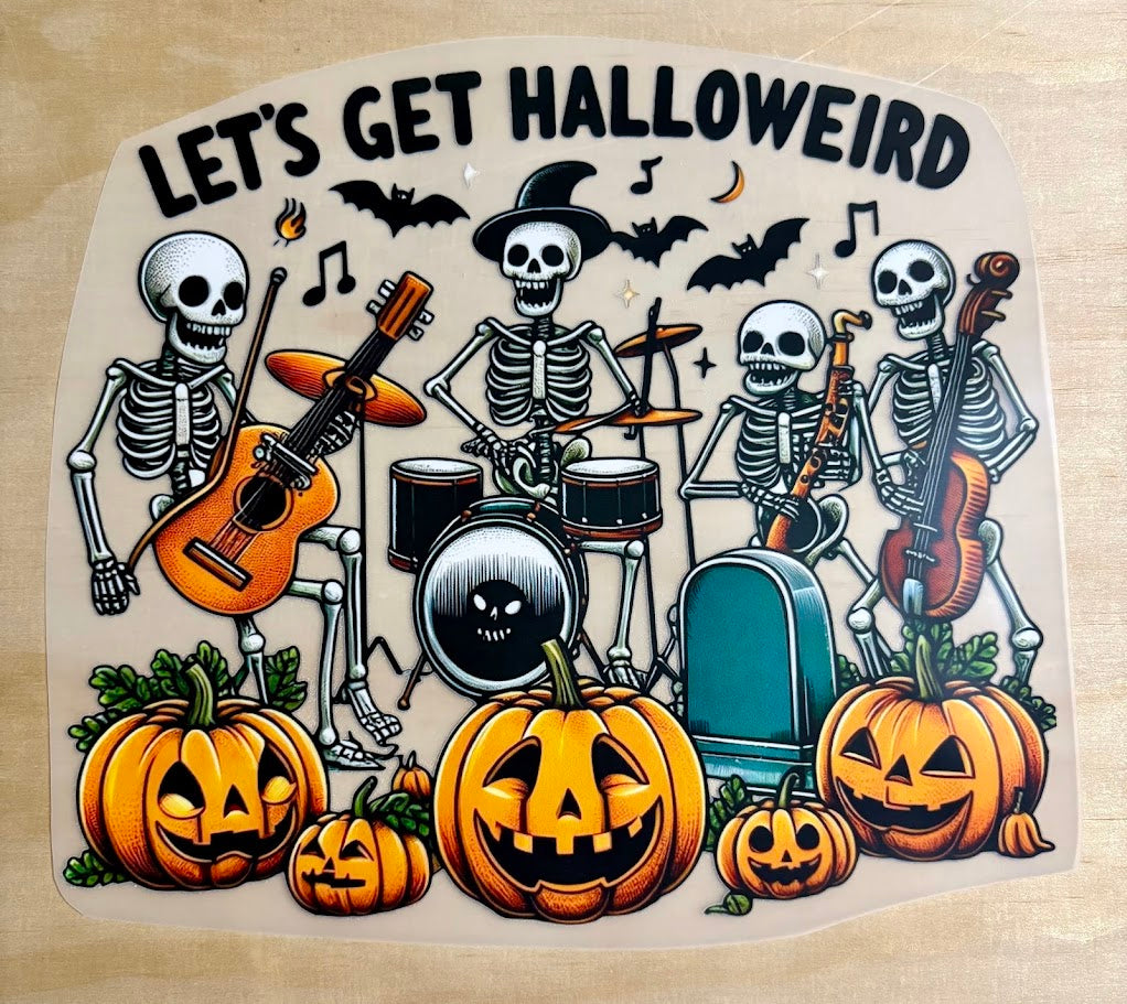 Let's Get Halloweird | DTF Transfer