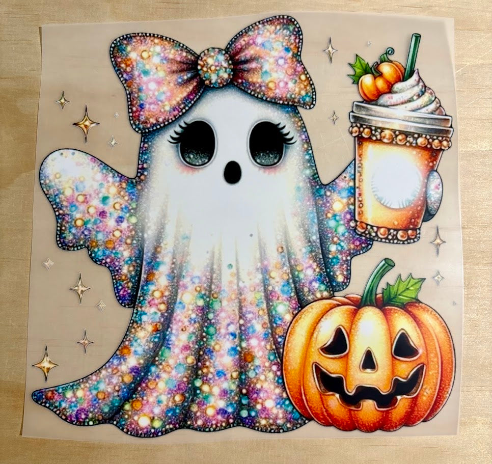 Glitter Ghost | DTF Transfer