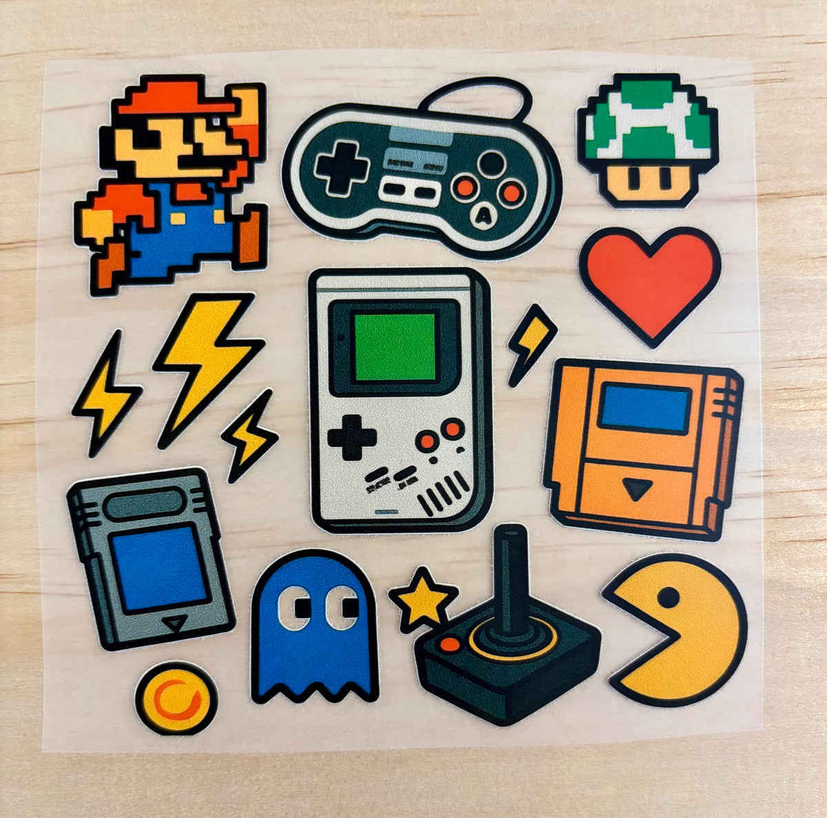 Super Nintendo Mashup | DTF Transfer