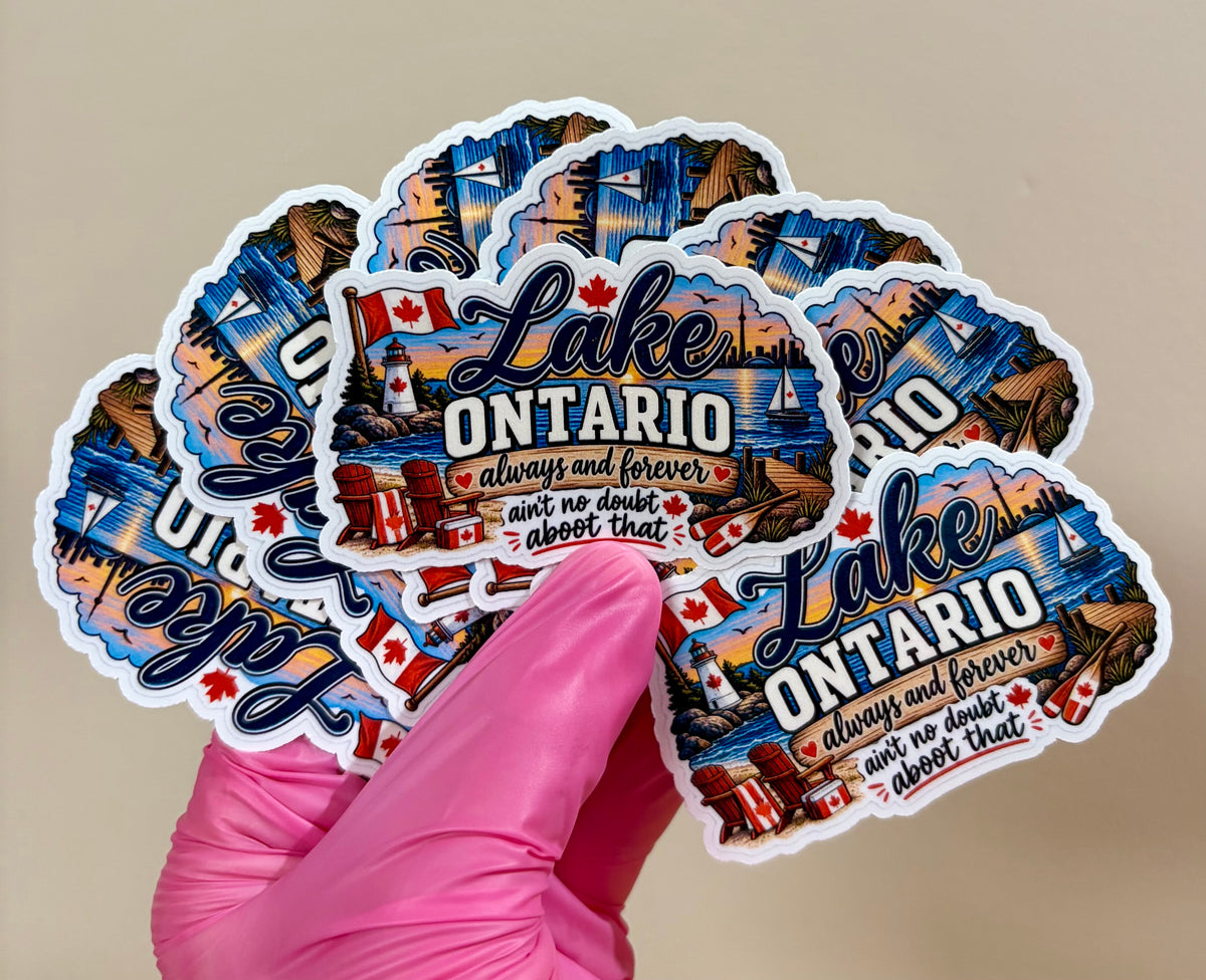 3” Sticker | Glossy Finish | Water Resistant