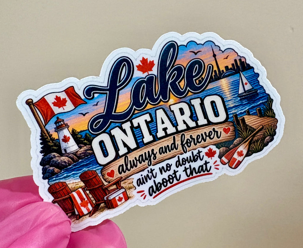 3” Sticker | Glossy Finish | Water Resistant