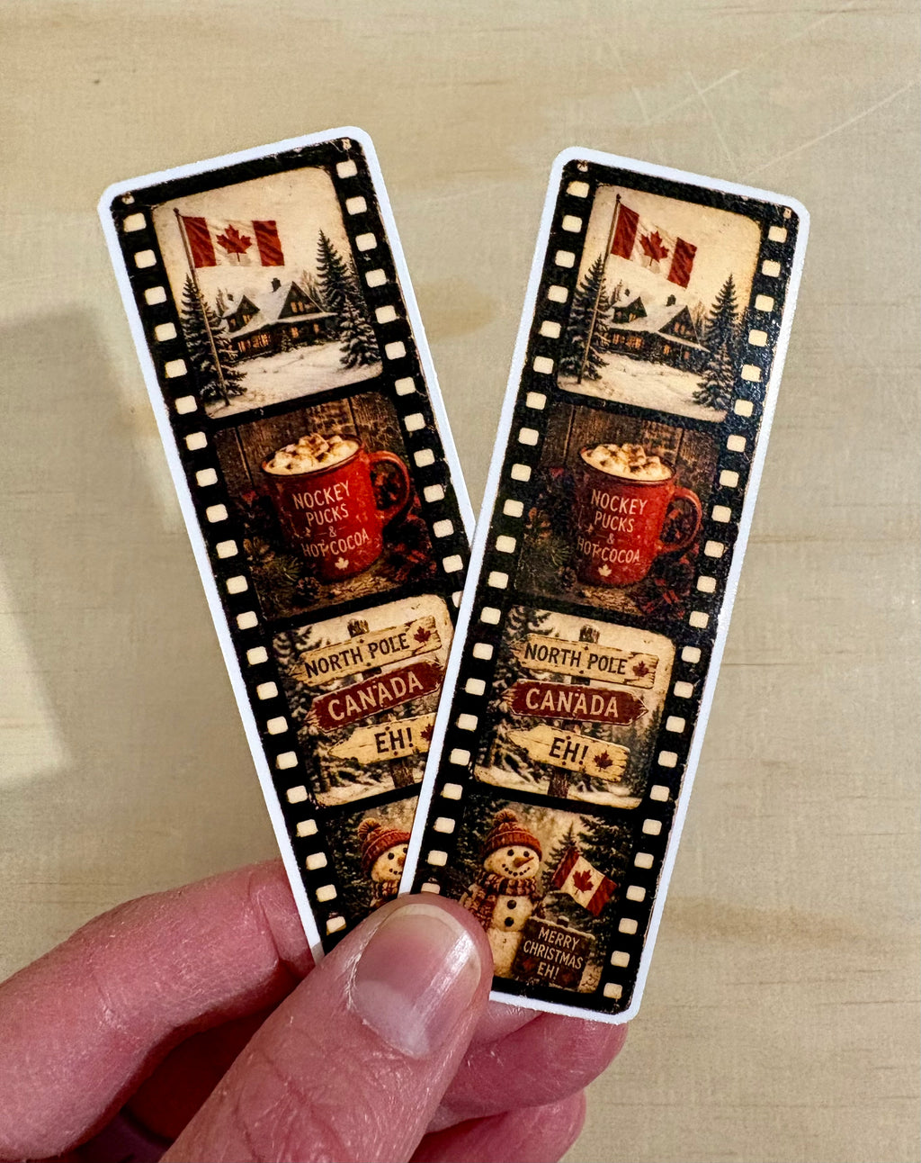 4” (H) Sticker | Glossy Finish | Water Resistant